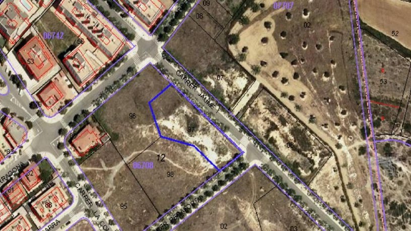 Suelo urbano de 1836m² en calle Jaume I, Constantí, Tarragona