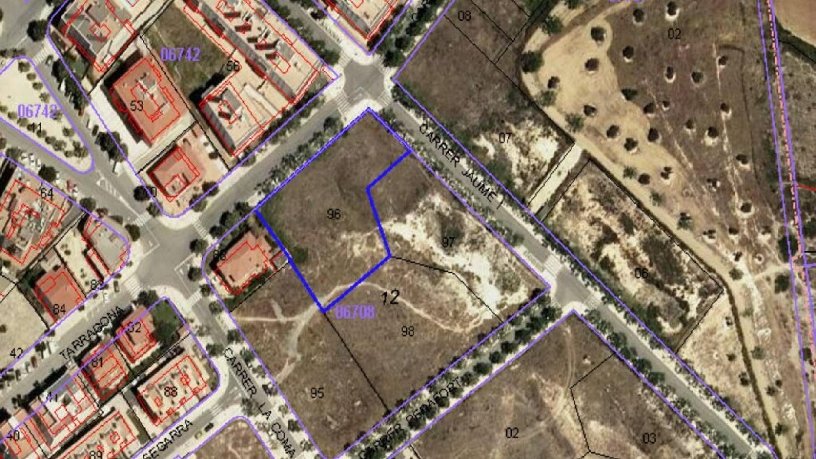 Suelo urbano de 2168m² en calle Tarragona, Constantí, Tarragona