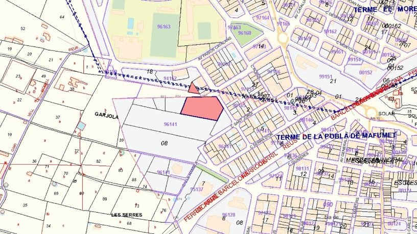 Suelo urbanizable de 4482m² en calle Serras, Pobla De Mafumet (La), Tarragona