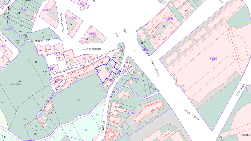 Suelo urbano de 1150m² en calle Monte Martelo, Coruña (A), A Coruña