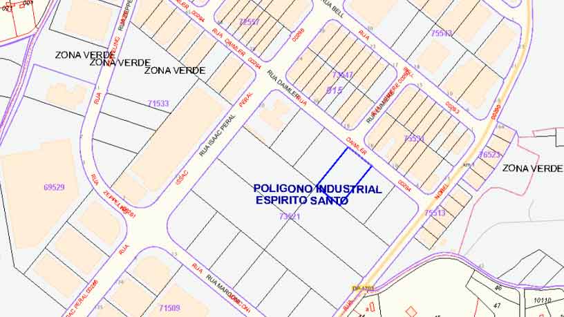 Suelo urbano de 3288m² en calle Daimler, Cambre, A Coruña