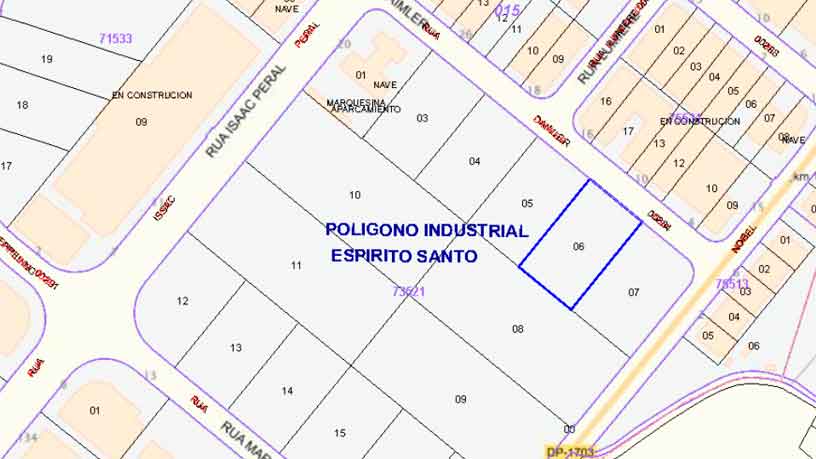 Suelo urbano de 3288m² en calle Daimler, Cambre, A Coruña