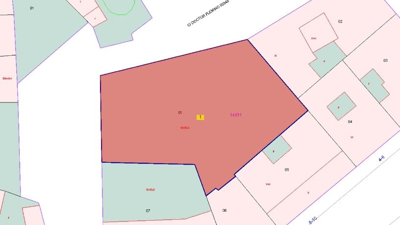 Suelo urbanizable de 234m² en rua Doutor Fleming, Ferrol, A Coruña