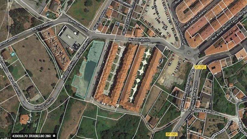 Terrain urbain de 2143m² dans rue Cubeliño, Ribeira, A Coruña