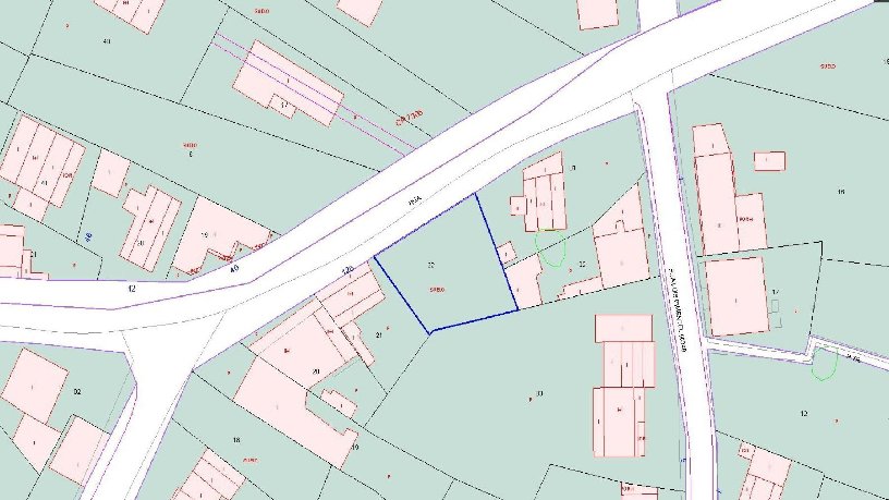 390m² Developable land on street Listres, Ribeira, A Coruña