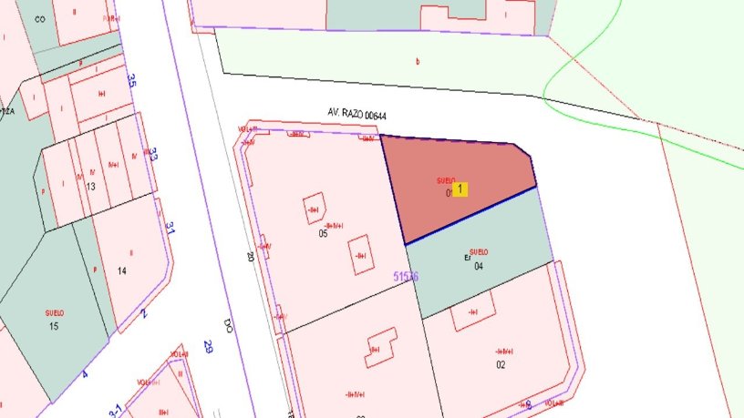 Suelo urbanizable de 208m² en avenida Razo, Carballo, A Coruña