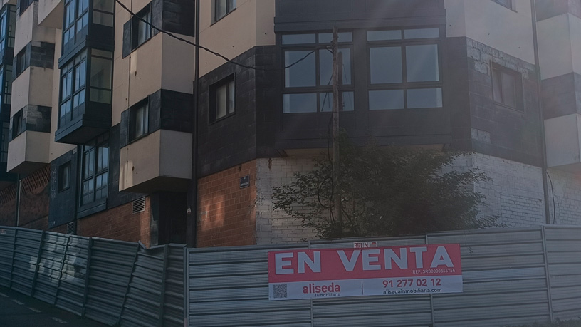 Travail arrêté dans rue Manuel Jesus Méndez Bua,, Carral, A Coruña