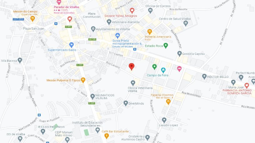 Locaux commerciaux de 171m² dans rue Calvario, Vilalba, Lugo