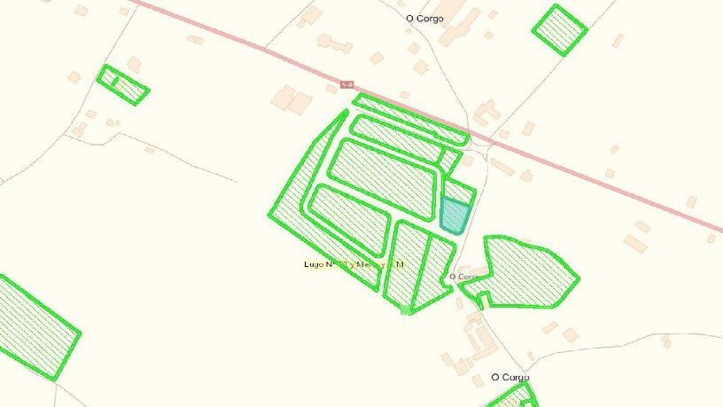 Terrain aménageable de 44360m² dans rue Corgo, Corgo (O), Lugo