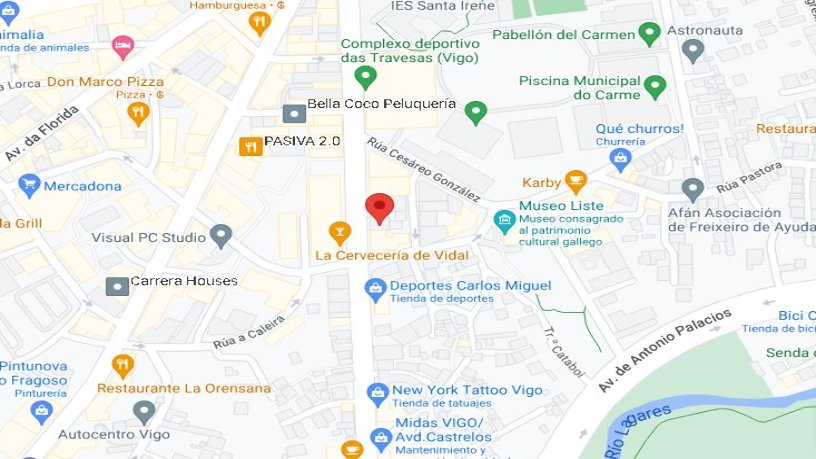Local comercial de 84m² en avenida De Castrelos, Vigo, Pontevedra