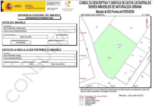 Developable land on street Fontans(parroquia De Lavadores, Pardavila)-s/n, Vigo