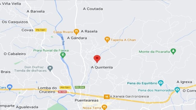 Entrepôt industriel de 368m² dans quartier Canedo-freixedo, Polígono 226, Parcela 103 En Buga, Ponteareas, Pontevedra