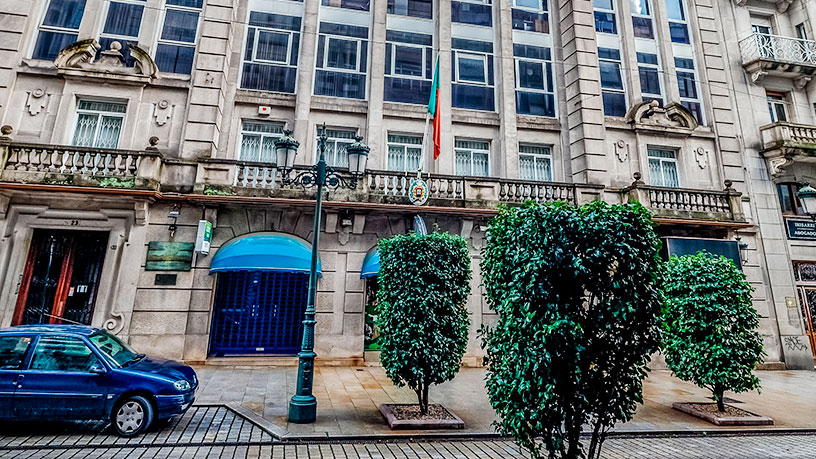 Edificio de oficinas  en rua Marques De Valladares, Vigo