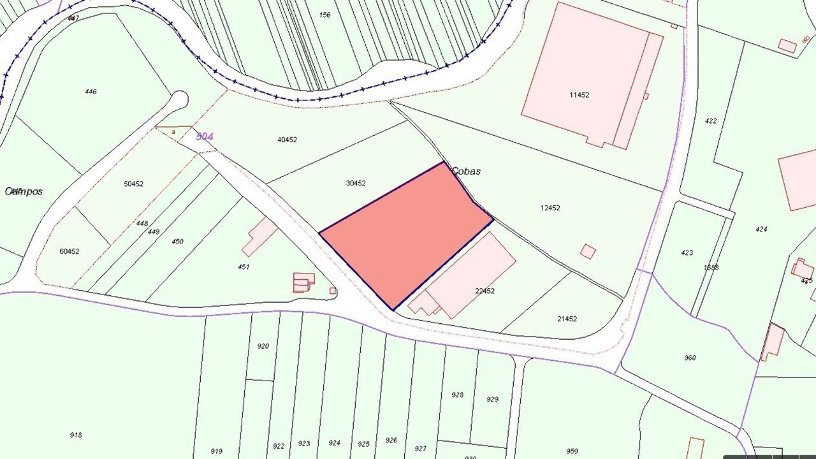 Terrain urbain de 5800m² dans rue Carregal-paradela, Meis, Pontevedra