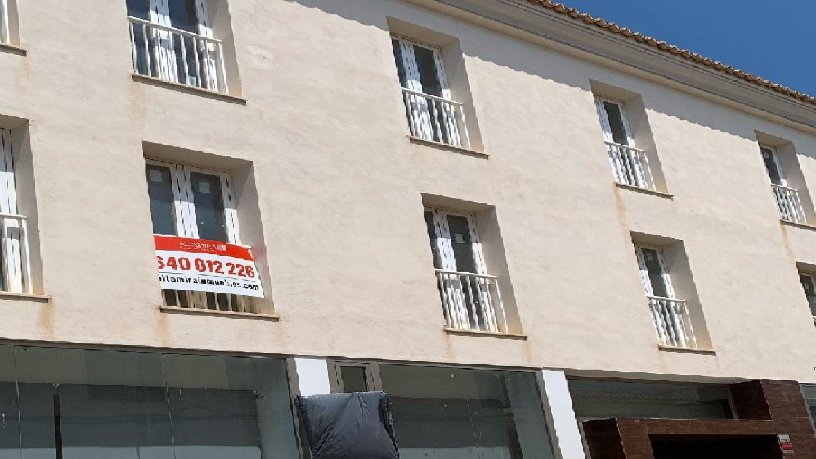 Travail arrêté dans rue Son Servera, Artà, Baleares