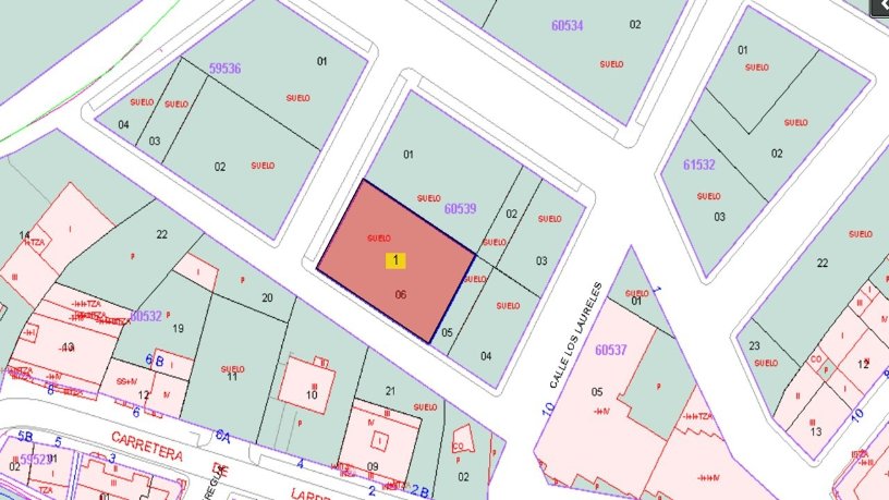 Suelo urbanizable de 712m² en calle Ue-3, Alberite, La Rioja