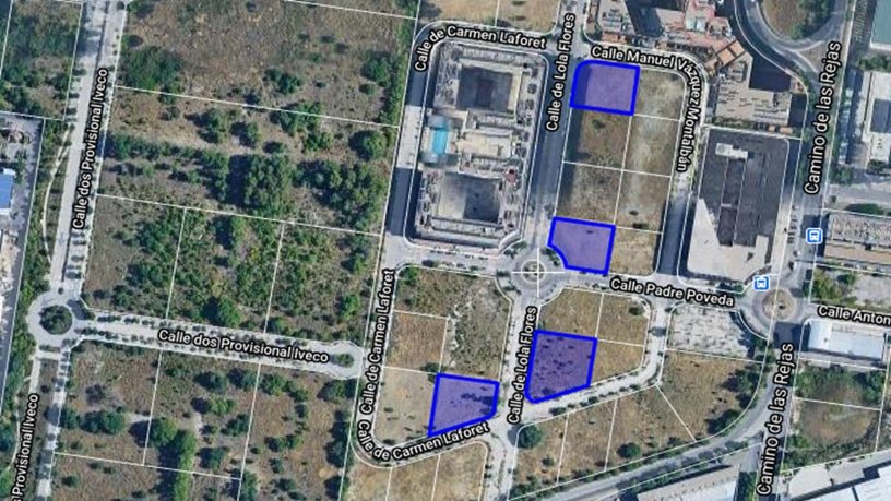 Suelo urbano de 1353m² en calle Padre Poveda, Madrid