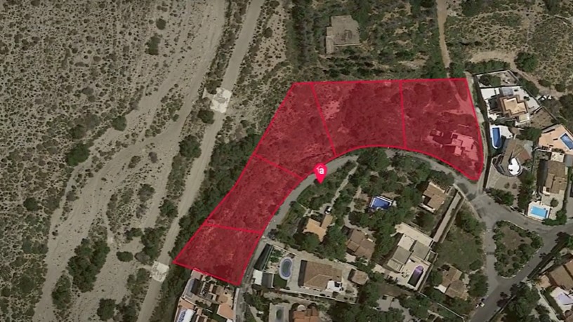 Terrain urbain de 661m² dans rue Isla De Pascua (Lomas Del Mojon)parc.3, Cartagena, Murcia