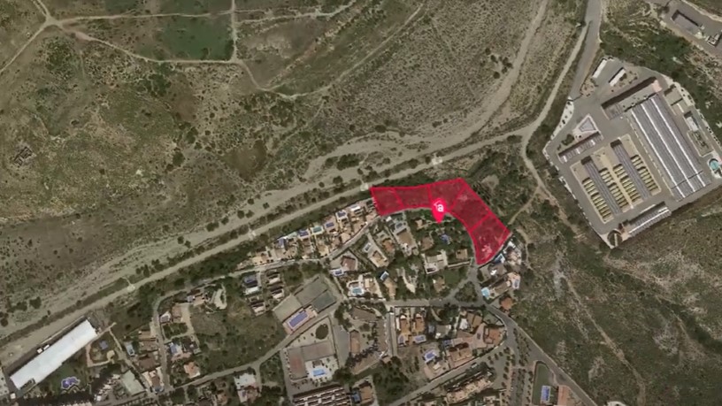 Terrain urbain de 661m² dans rue Isla De Pascua (Lomas Del Mojon)parc.3, Cartagena, Murcia