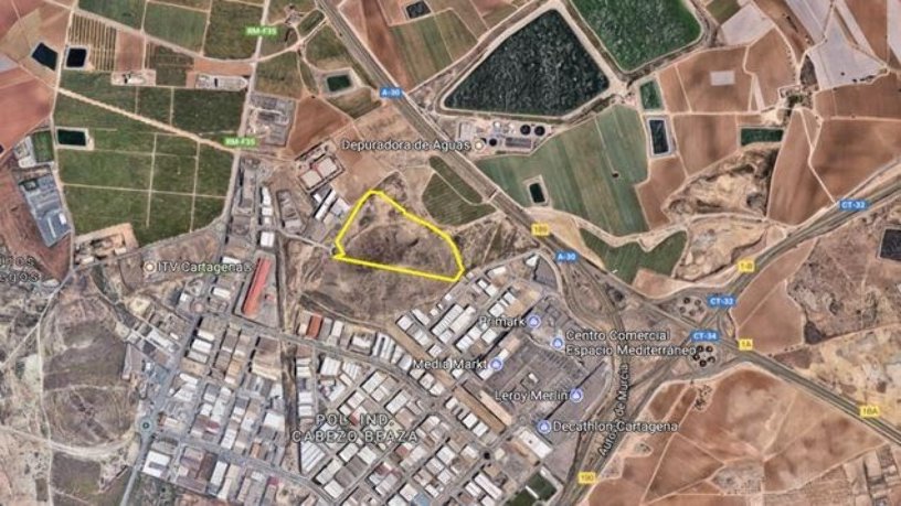 Suelo urbanizable de 79580m² en plaza Ce-3cabezo Beaza (16b), Cartagena, Murcia