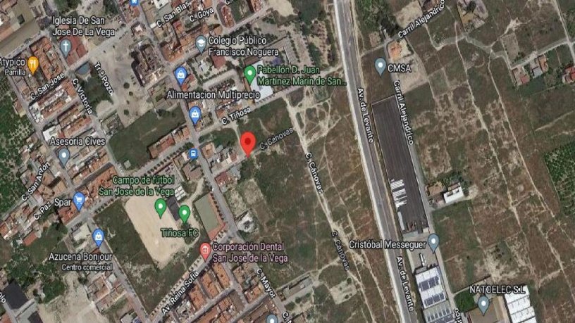 Suelo urbanizable de 5568m² en calle San Juan, Murcia