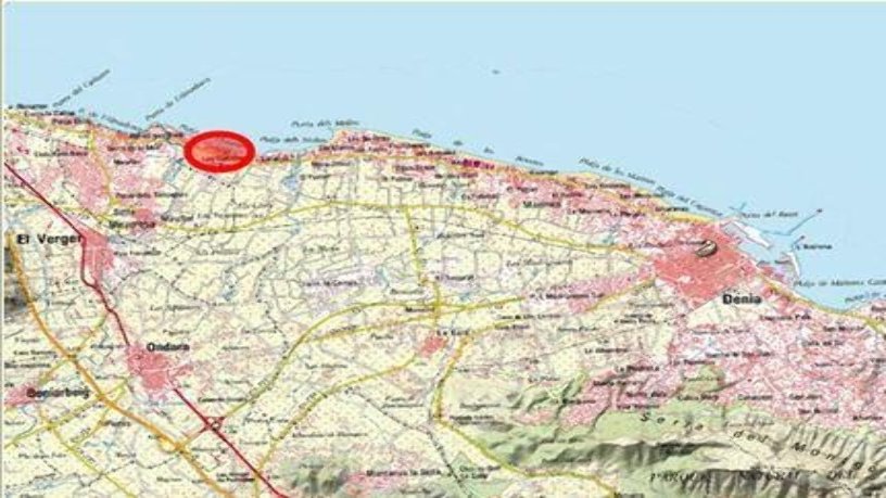 5815m² Developable land on road Carretera, Dénia, Alicante