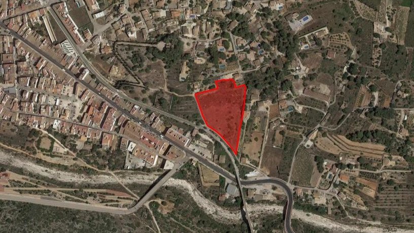 6585m² Developable land on street Ecles Baixos Dels, Gata De Gorgos, Alicante