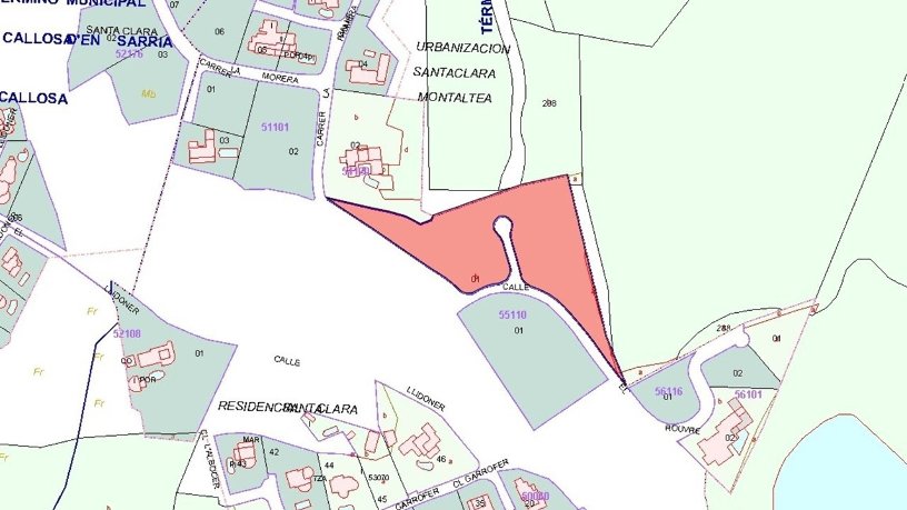 6115m² Urban ground on  Roure, Parcela C, Altea, Alicante