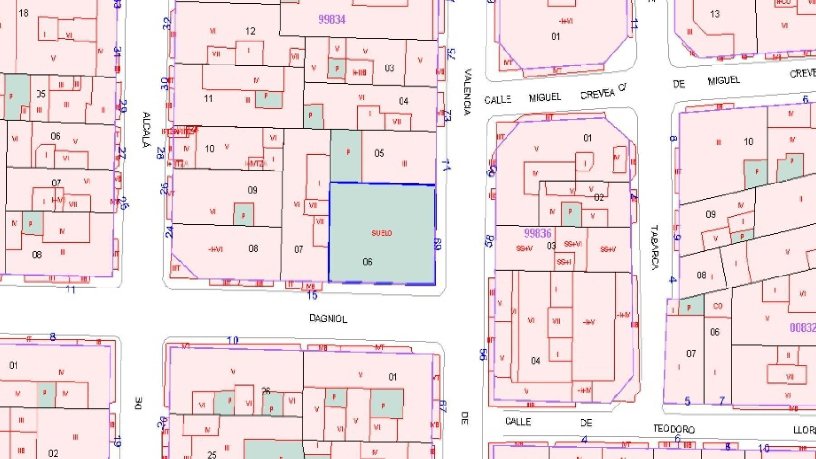 Suelo urbano de 702m² en calle Valencia, Alicante/alacant, Alicante