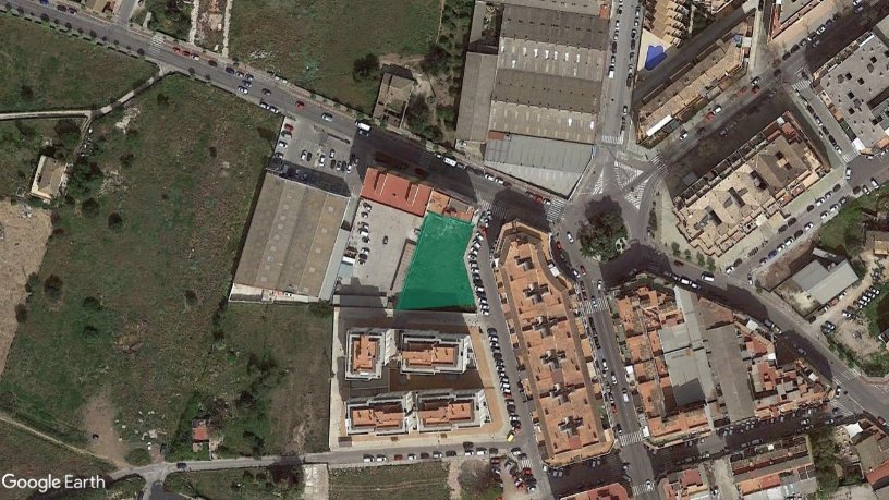 Terrain urbain de 1200m² dans rue Isaac Peral, Dénia, Alicante