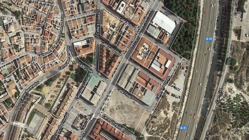 Travail arrêté dans avenue Hispanoamérica, Petrer, Alicante