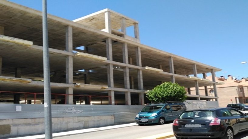 Obra parada en avenida Hispanoamérica, Petrer, Alicante