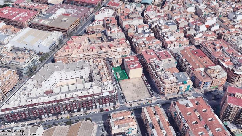 Suelo urbano de 384m² en calle Santa Cecilia, Alicante/alacant, Alicante