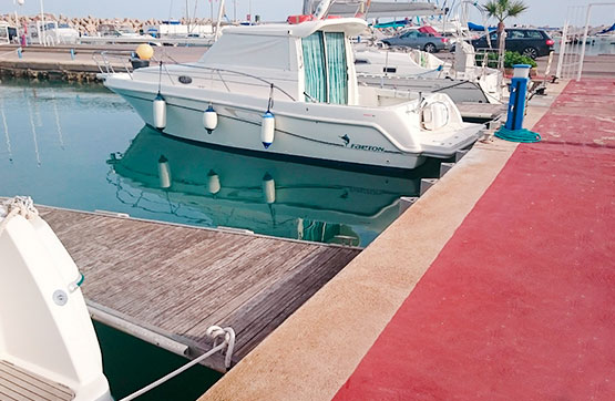 Mooring  on street Pto Amarre 16c-pantalan 1-muelle Ctral Capitania, Alcalà De Xivert