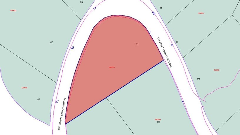 Suelo urbano de 4801m² en camino Ermita San Cristobal, Alcora (L), Castellón