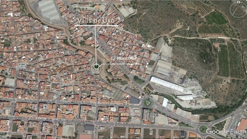 Suelo urbano de 1809m² en calle Moncofar, Vall D´uixó (La), Castellón