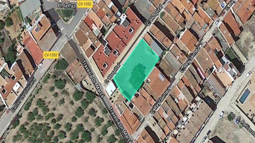 Residencia de mayores de 574m² en calle Hospital, Càlig, Castellón