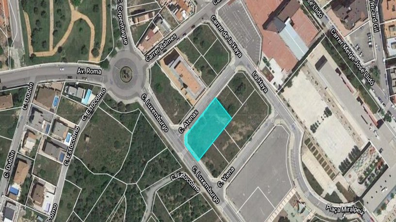 Suelo urbano de 1256m² en calle Atenas, Onda, Castellón