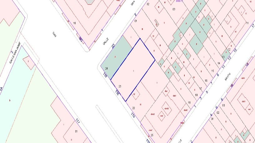 Suelo urbano de 515m² en calle San Jaime, Almassora, Castellón