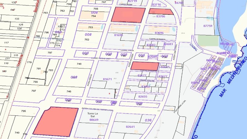 Suelo urbanizable de 47893m² en urbanización Pai Sector Torrelasal, Cabanes, Castellón