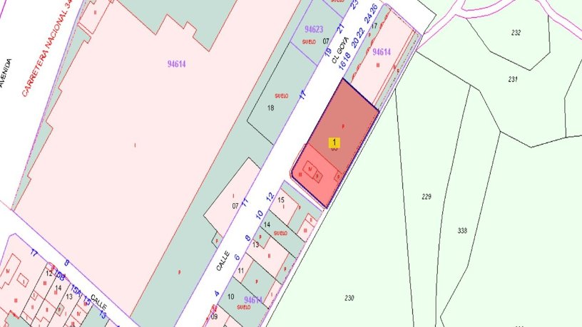 Suelo urbano de 540m² en calle Goya, Llosa (La), Castellón