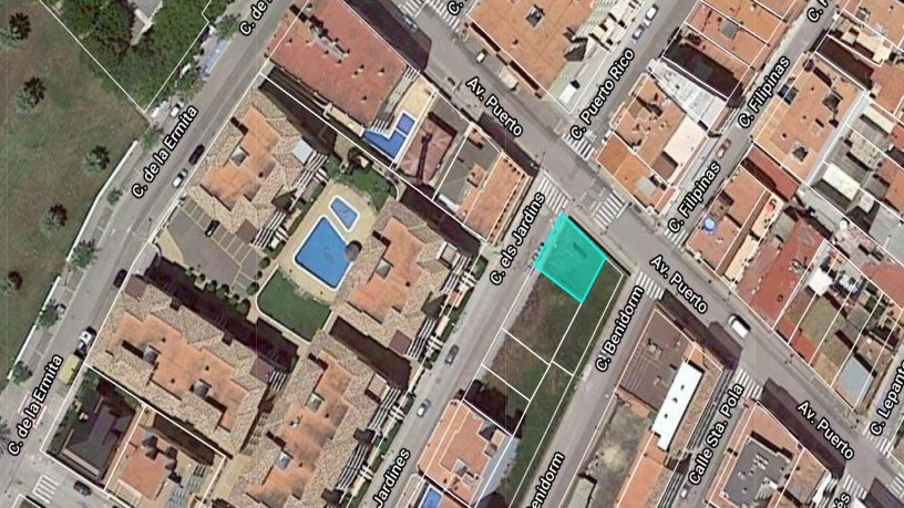 Suelo urbano de 292m² en avenida Port (Del), Moncofa, Castellón