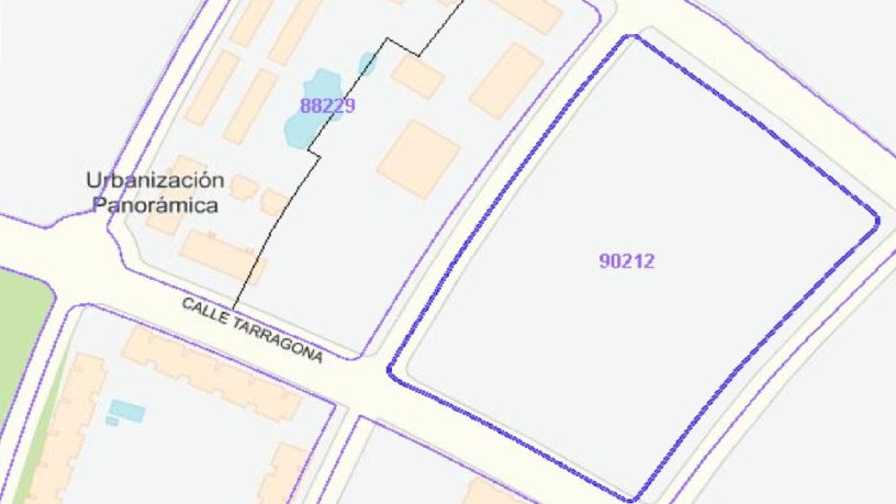 Terrain urbain de 16190m² dans urbanisation Panoramica, Sant Jordi/san Jorge, Castellón