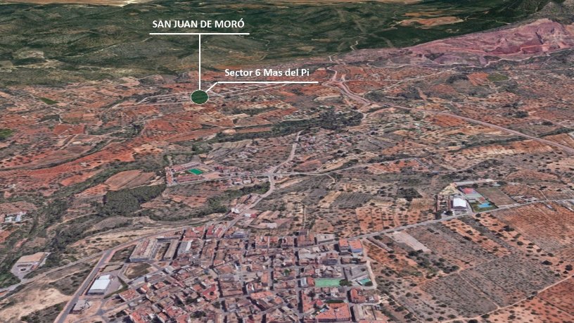 Suelo urbano de 4775m² en avenida Les Parres, Sant Joan De Moró, Castellón