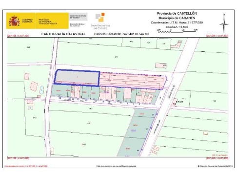 Obra parada de 2209m² en carretera N-540 Valencia-barcelona, Cabanes, Castellón