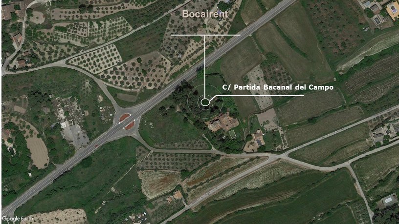 5264m² Rustic property on  Camp Poligono 7 Parcela 13, Bocairent, Valencia