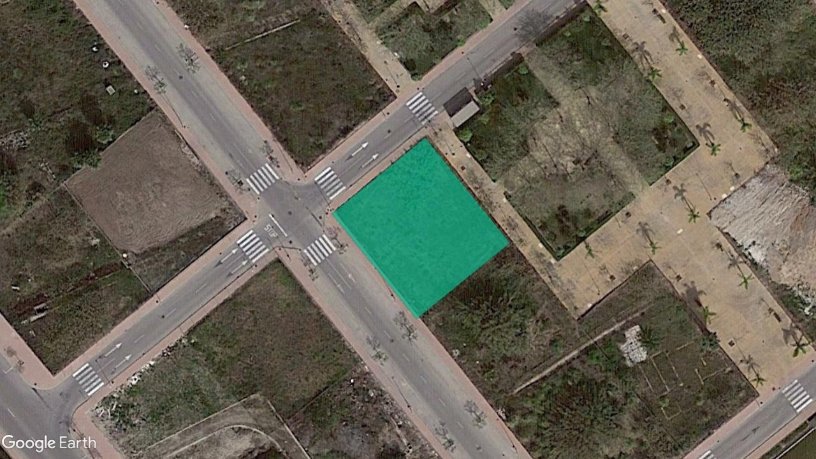 Terrain urbain de 700m² dans avenue Benemis, Piles, Valencia