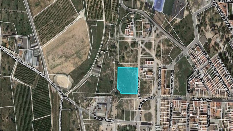 Developable land in street Sector Npr-1 Badia, Moncada, Valencia