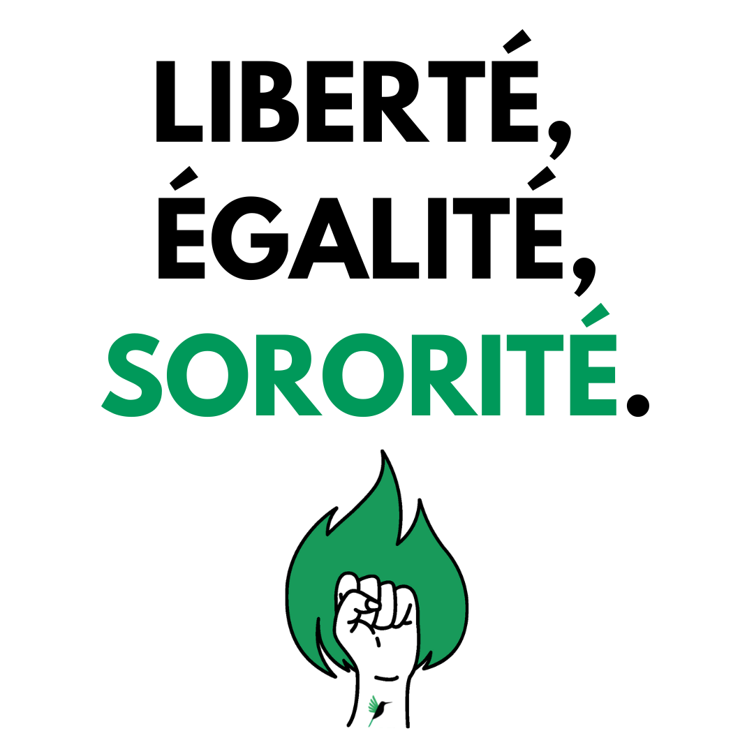 liberté, égalité, sororité 