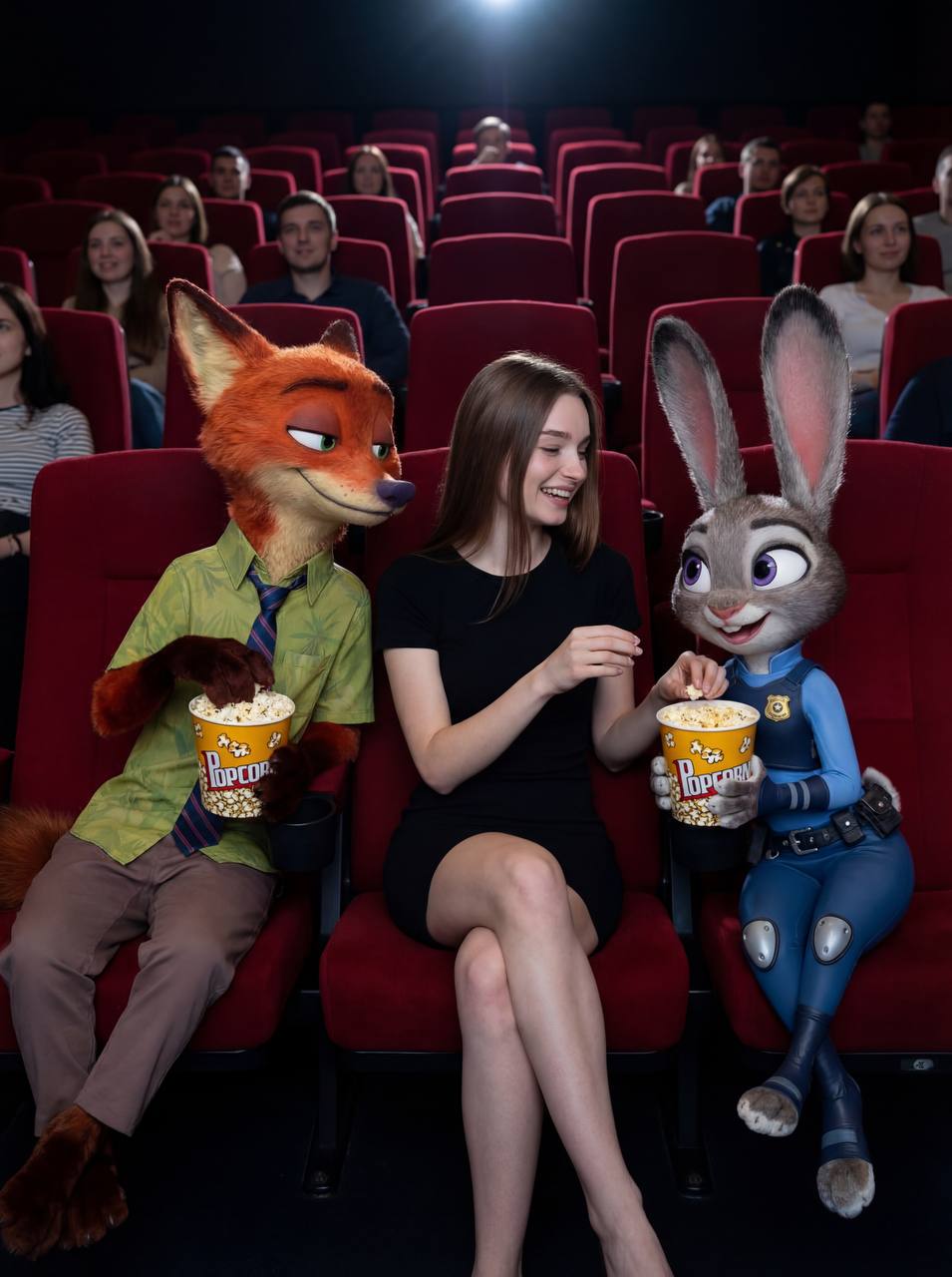 ALLAI AI creative recipe: Personaggio in stile Zootropolis
